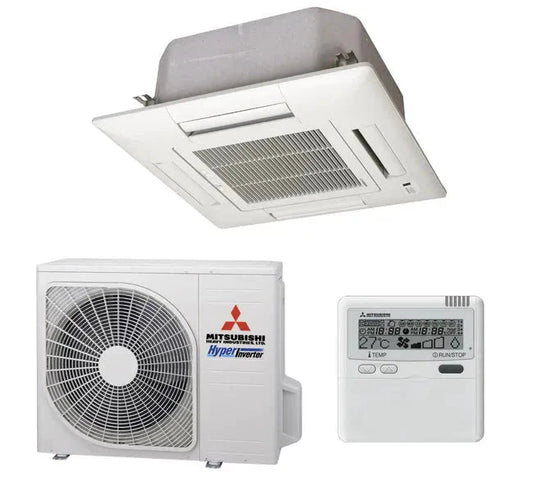Aire acondicionado cassette MITSUBISHI FDTC90VFNX 9000fg